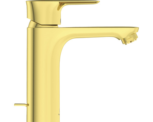 Zlatá umývadlová batéria