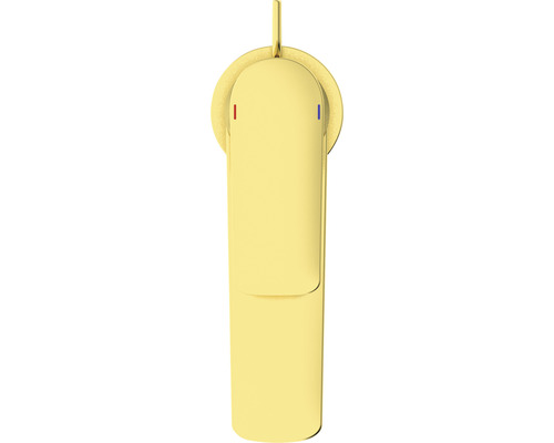 Zlatá umývadlová batéria do kúpeľne