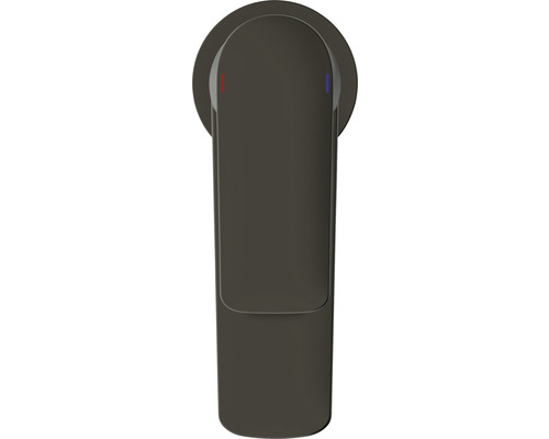 Umývadlová batéria s označením studenej a teplej vody