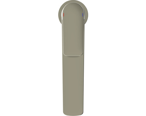 Vodovodný kohútik s označením teploty