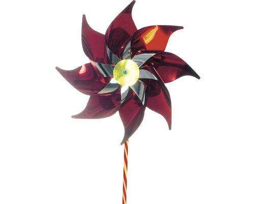 Veterník s lopatkami rotora v tvare kvetu na tyči