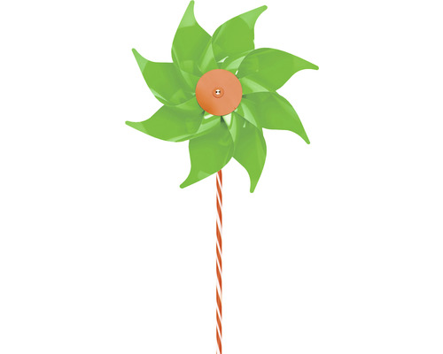 Veterník s ôsmimi lopatkami a pruhovanou tyčou