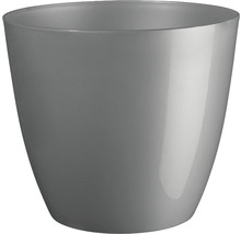 Sivý kvetináč pre vnútorné použitie