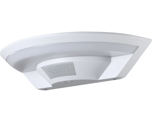 LED vonkajšie nástenné svietidlo UFO IP54 15W 1100lm 4000K biele so senzorom pohybu