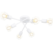 Stropné svietidlo Globo 54802W-6 Xara 6xE14 40 W biele