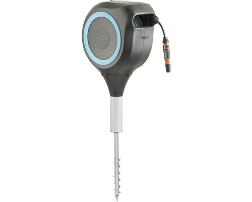 Box na záhradnú hadicu so zemným hrotom na zavlažovanie záhrady