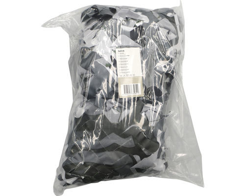 Balená maskovacia sieť s rozmermi 3x4 metre