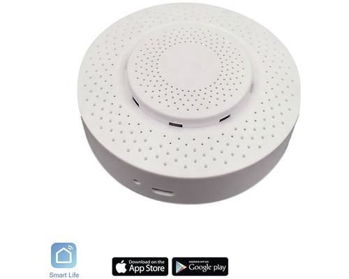 Senzor kvality vzduchu iQtech SmartLife WiFi AirBox01 IQ00237 biely