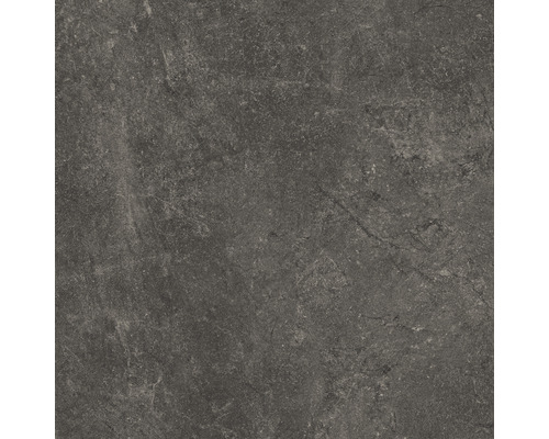 Keramická dlažba 100 x 100 x 2 cm Modern Concrete Antracit Tmavosivá podlahová dlaždica s kamennou štruktúrou
