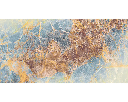 Dlažba imitácia mramoru Nebula Sapphire 80x160 cm