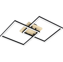LED stropné svietidlo Eglo Crosslink 8x 4W 550lm 2700-6500K čierne/hnedé stmievateľné-thumb-2