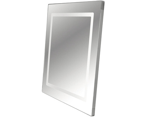 Obdĺžnikové zrkadlo do kúpeľne s osvetlením
