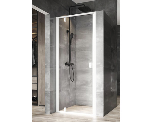 Sprchové dvere do niky RAVAK Nexty NDOP1-80 white/white+transparent 03O40101Z1