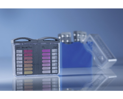 Súprava na testovanie vody na určenie pH a obsahu kyslíka