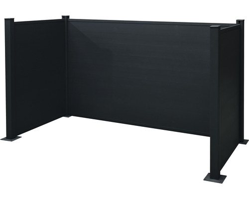 Hliníkový plot pre ochranu súkromia na vonkajšie použitie