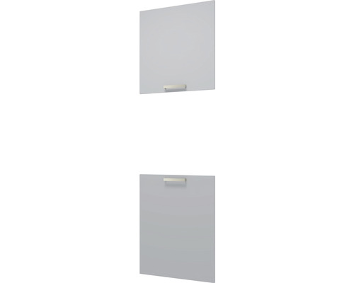 Skrinkové dvere BE SMART Modern XL D60 ER sivé lesklé