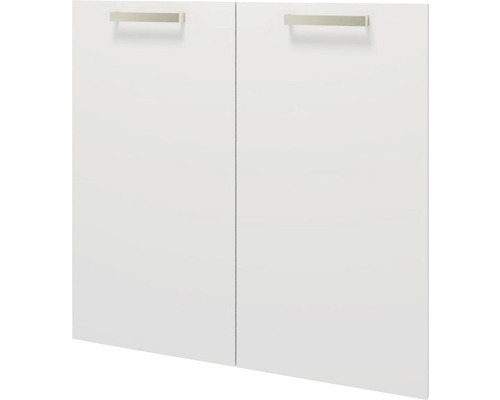 Skrinkové dvere BE SMART Modern XL D80 biele lesklé
