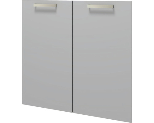 Skrinkové dvere BE SMART Modern XL D80 sivé lesklé