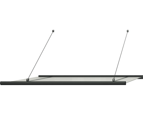 Strieška so zavesením