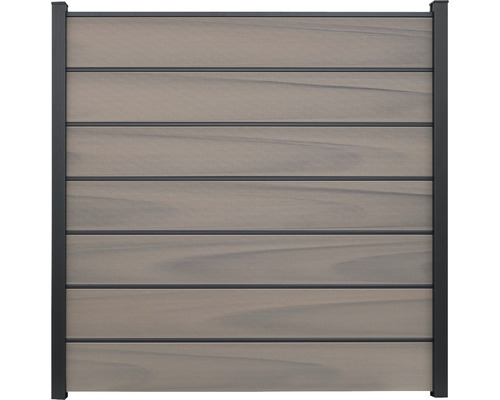 Plotový diel s horizontálnymi doskami