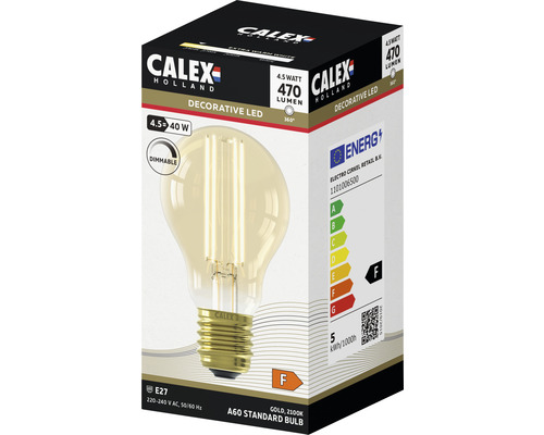 Žiarovka Calex A60 Standard LED 4,5 W v krabici