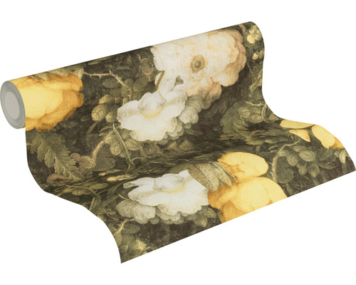 Rola tapety s kvetinovým vzorom