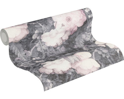 Rola tapety s kvetinovým vzorom
