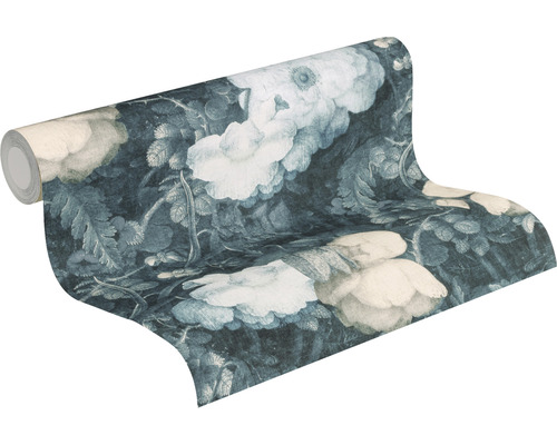 Rolka tapety s kvetinovým vzorom na dekoráciu stien