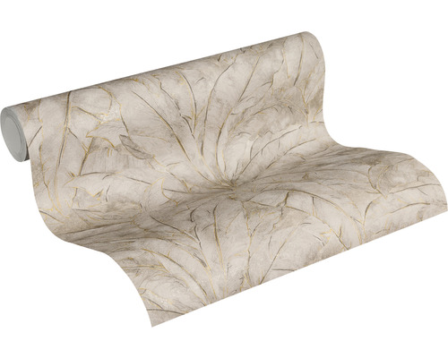 Rolka tapety so vzorom listov