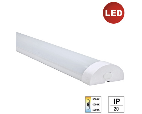 LED osvetlenie kuchynskej linky E2 systeme² XXS 12 W 1500 lm 3000-4000-6000 K strieborné