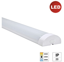 LED trubicové svietidlo s krytím IP20 a prepínačom teploty farieb