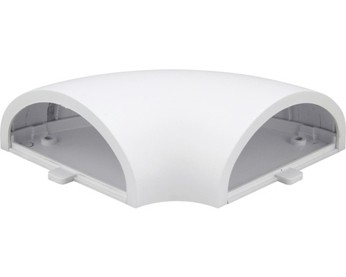 Rohový diel pre vedenie káblov z plastu