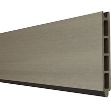 Terasa z drevoplastu s dutým profilom