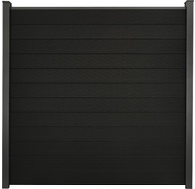 Plastový plot s rámom na ochranu súkromia