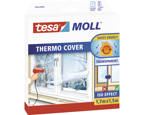 Samolepiaca fólia Thermo Cover transparentná 1,7x1,5 m