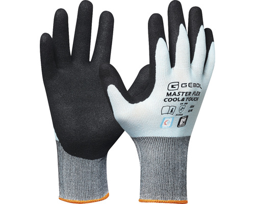 Pracovné rukavice Master Flex Cool&Touch veľkosť 9, biele