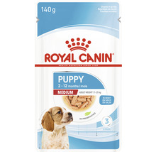 Kapsička pre psov Royal Canin Medium Puppy 140 g-thumb-0