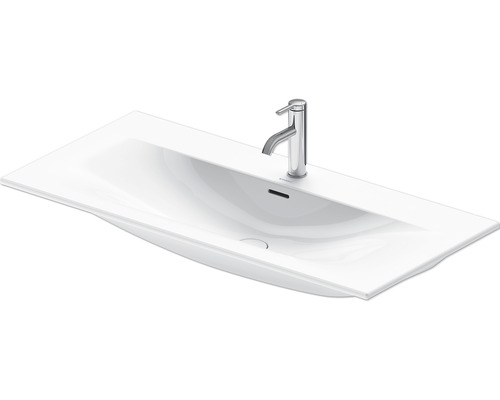 Umývadlo na skrinku DURAVIT Viu sanitárna keramika biela 103 cm 2344100000