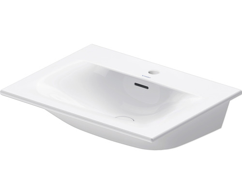 Umývadlo na skrinku DURAVIT Viu sanitárna keramika biela 63 cm 23446300001