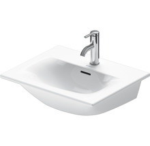 Malé umývadlo na skrinku DURAVIT Viu sanitárna keramika biela 53 cm 23445300001