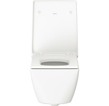 Závesné WC set DURAVIT Viu otvorený splachovací kruh biela 2511090000