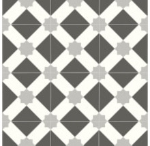 Vzor dlaždíc s geometrickými tvarmi