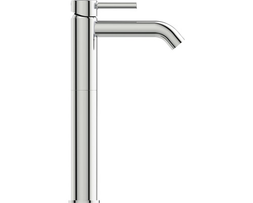 Vysoká umývadlová batéria z kovu pre umývadlá na dosku