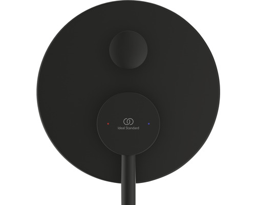Logo Ideal Standard na kruhovej batériovej doske