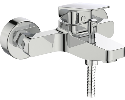 Vaňová batéria s sprchovou hadicou na montáž na stenu