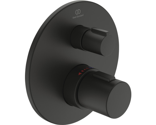 Podomietkový termostat pre vaňu Ideal Standard Ceratherm T100 silk black A5813XG Ideal Standard Logo Batéria do sprchy