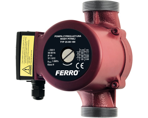 Obehové čerpadlo Ferro 25-80-180 na pitnú vodu-0