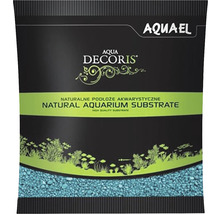 Piesok do akvária Aquael Aqua Decoris tyrkysový 2-3 mm 1 kg-thumb-0