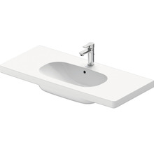 Umývadlo na skrinku DURAVIT D-Code sanitárna keramika biela 105 cm 03421000002