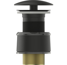 Umývadlová zátka z kovu so závitom